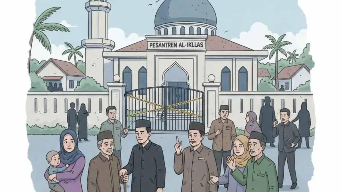 Diduga Perbuatan Asusila Terjadi di Masjid Pesantren, Warga Lampung Resah