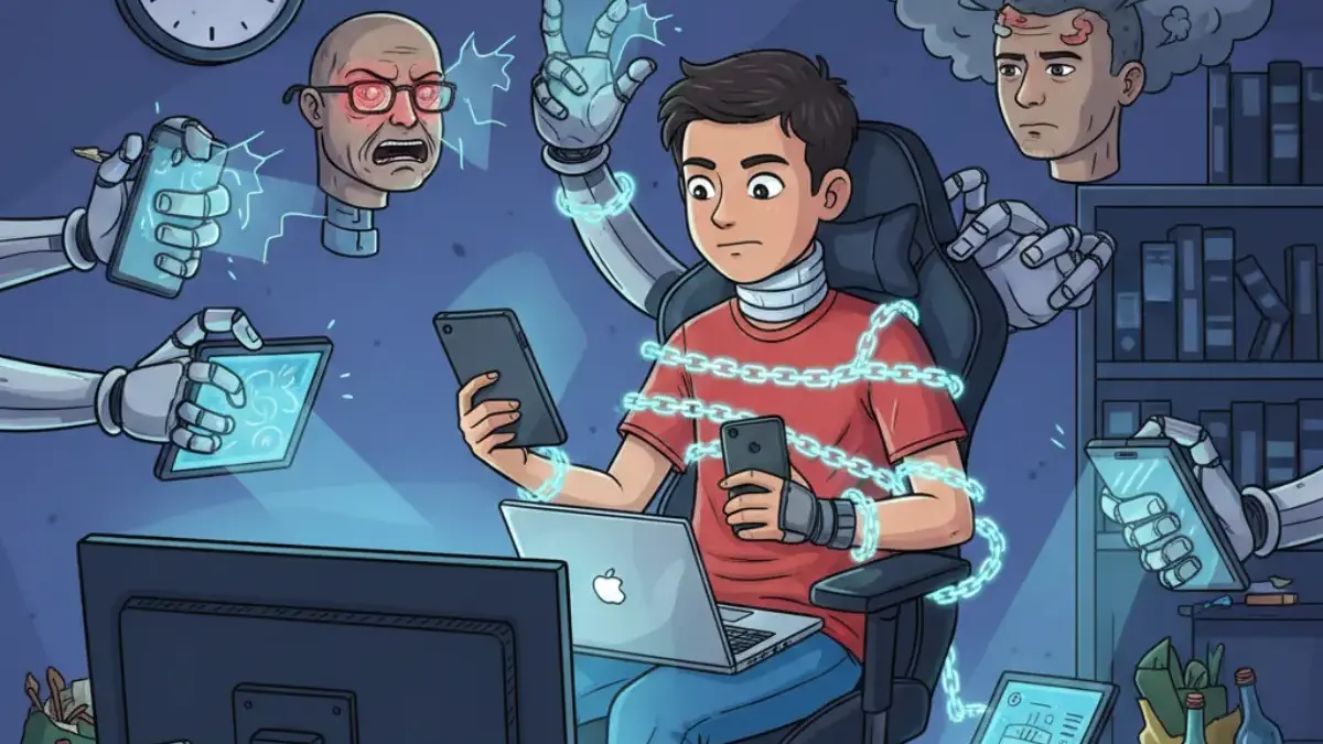 Bahaya Sering Pakai Gadget Waspadai Penyakitnya !! Bahaya Sering Pakai Gadget Waspadai Penyakitnya !!