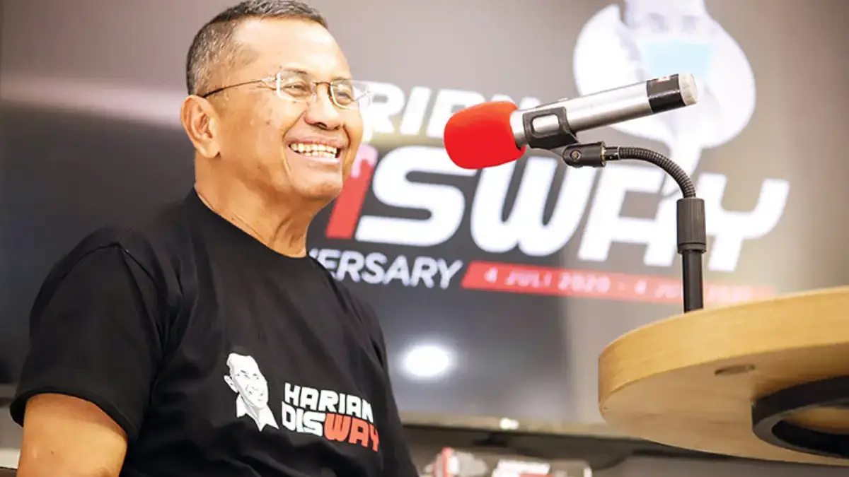Founder Harian Disway Dahlan Iskan