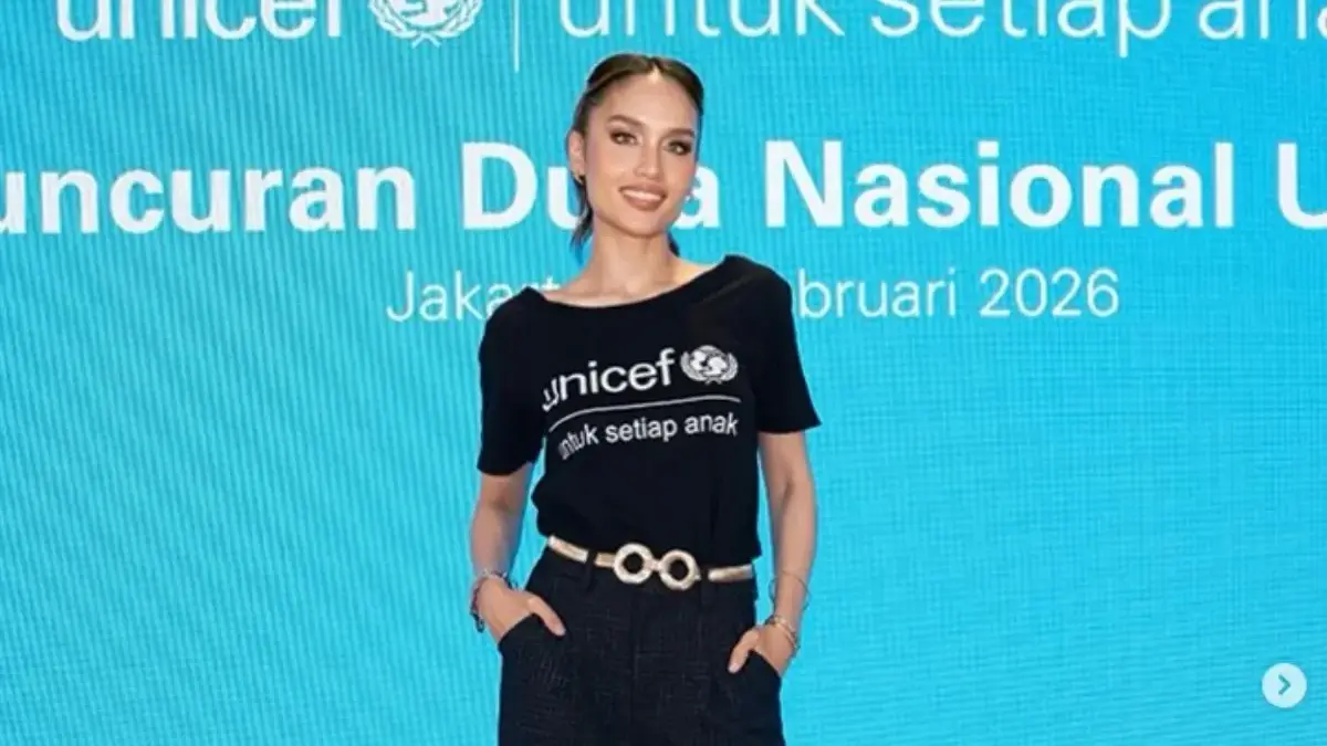 UNICEF Indonesia Tunjuk Cinta Laura sebagai Duta Nasional, Fokus Isu Anak dan Pendidikan