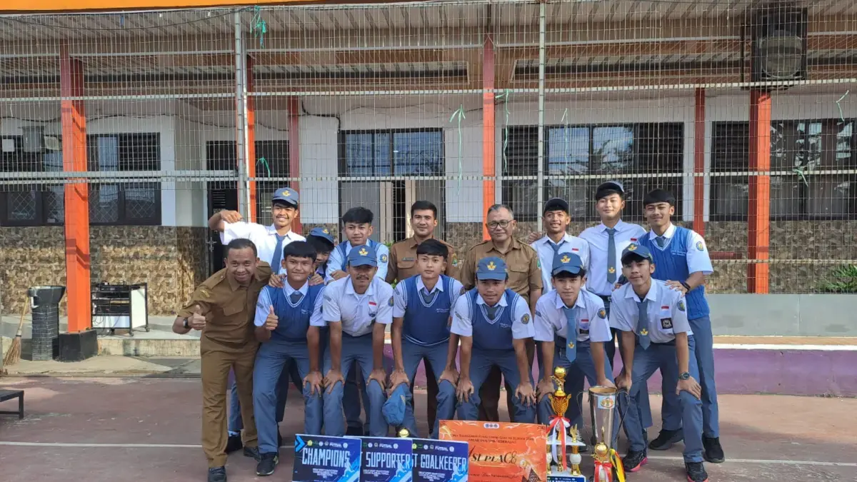 SMAN Cimanggung Ukir Prestasi, Tim Futsal Putra Raih Juara USC 2026