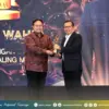 Kementerian ATR/BPN Terima Penghargaan dari INDOPOSCO atas Diseminasi Strategi Komunikasi yang Paling Masif