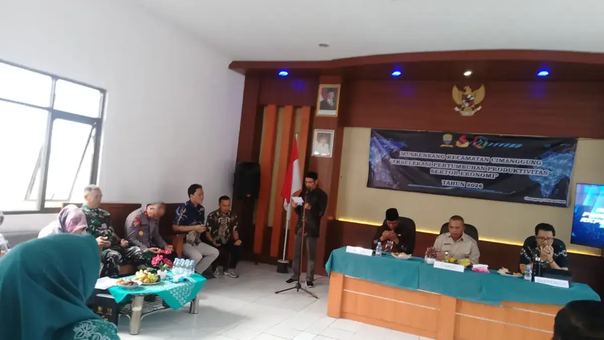 Ekonomi Jadi Prioritas, Musrenbang Cimanggung 2026 Bahas Jalan, Fasilitas, dan Pelayanan