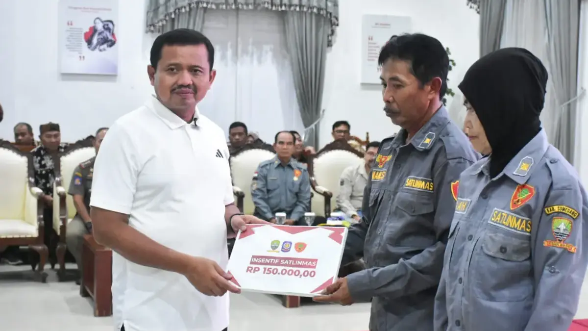 Pemkab Sumedang Alokasikan Ratusan Juta untuk Insentif Linmas.