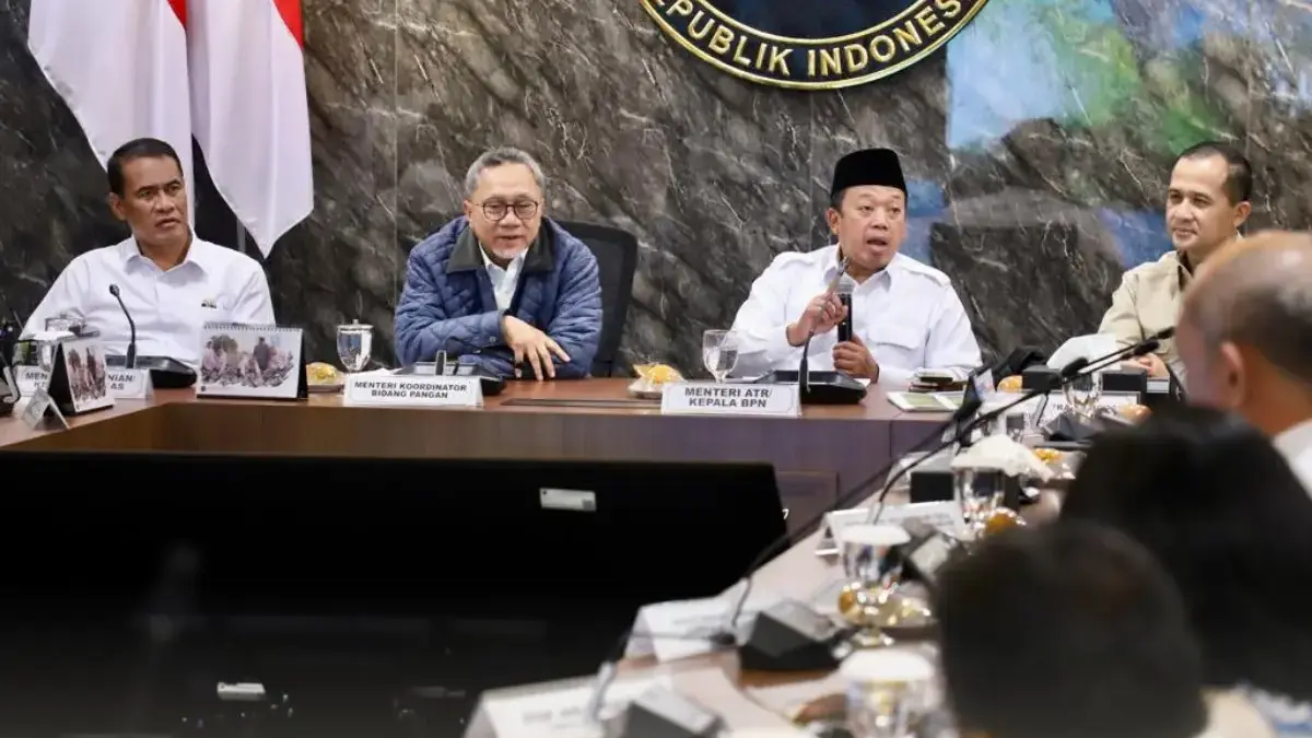 Mentri Nusron Paparkan Roadmap Penetapan LSD di 2026.Bahas Implementasi Perpres 4/ 2026 Mentri Nusron Paparkan Roadmap Penetapan LSD di 2026.Bahas Implementasi Perpres 4/ 2026