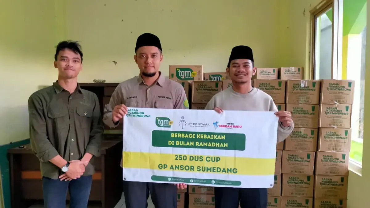 Ramadan Penuh Berkah, Pemuda Persis dan TGM99 Salurkan 250 Dus untuk Ansor Sumedang Kolaborasi Pemuda Tebar Kebaikan, Gerakan Nyata untuk Perubahan Sosial