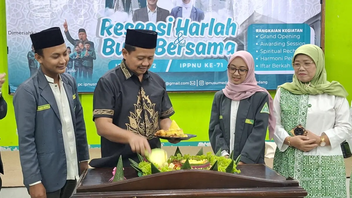 Buka Harlah IPNU-IPPNU, Bupati Dony Ajak Generasi Muda Terus Belajar, Berjuang dan Bertaqwa