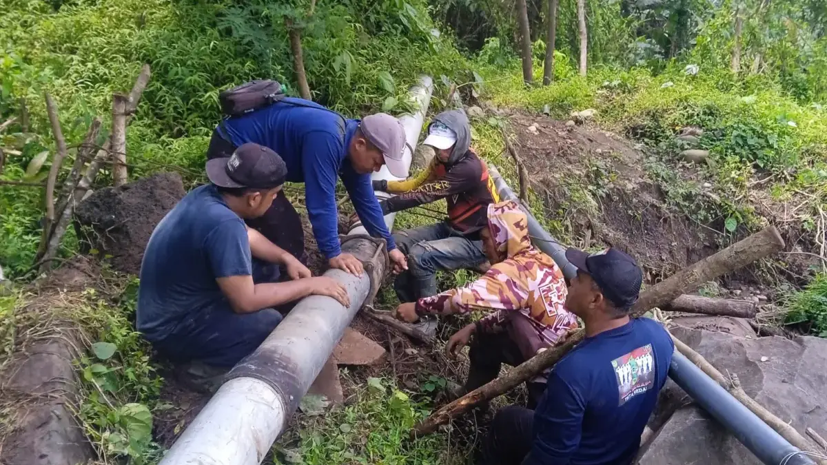 Perumda Tirta Medal Berjuang Jaga Pasokan Air dari Sumber Cioray