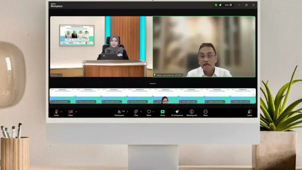 Gelar Webinar Nasional Soal Pengadaan Barang/Jasa, Sekjen ATR/BPN: Prinsip Utamanya adalah Transparansi