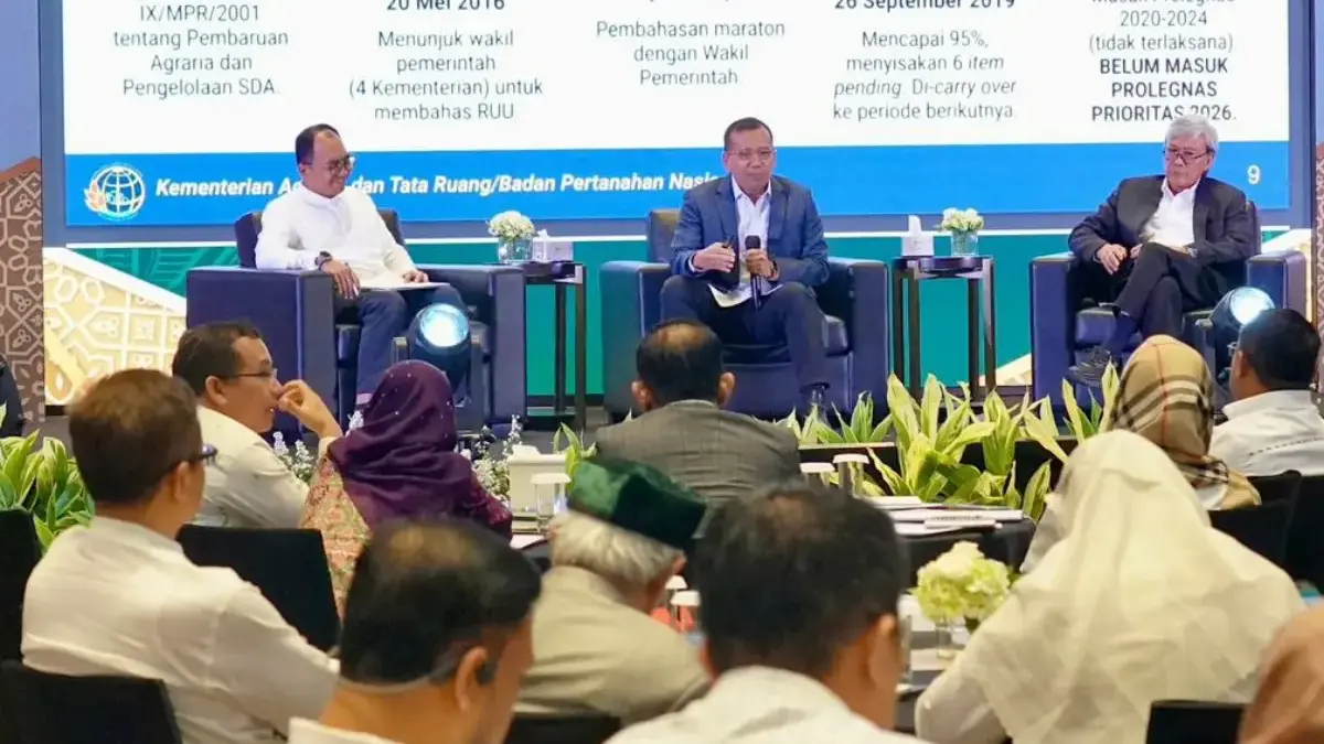 Kementerian ATR/BPN Libatkan KAPTI-AGRARIA dalam Penguatan Substansi RUU Administrasi Pertanahan