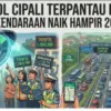 Arus Tol Cipali Terpantau Lancar Volume Kendaraan Naik Hampir 20 Persen