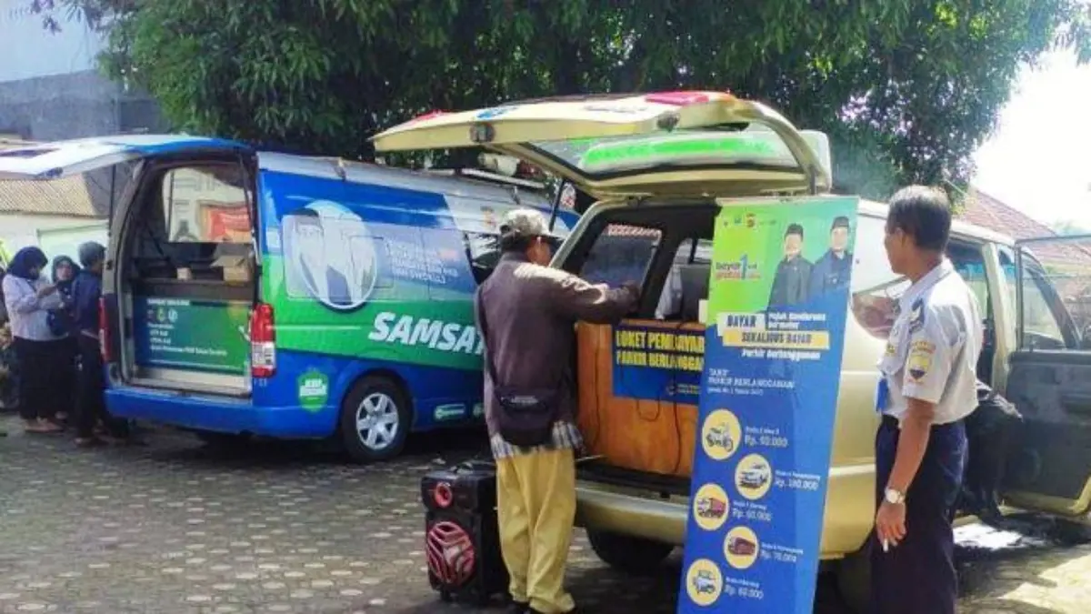 retribusi parkir berlangganan Sumedang