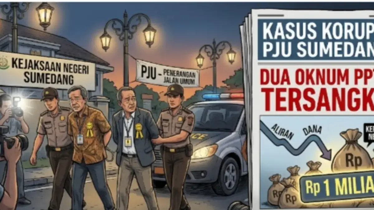 Dua Oknum PPTK Jadi Tersangka Korupsi PJU, Kejari Sumedang Ungkap Aliran Dana Rp 1 Miliar Dua Oknum PPTK Jadi Tersangka Korupsi PJU, Kejari Sumedang Ungkap Aliran Dana Rp 1 Miliar