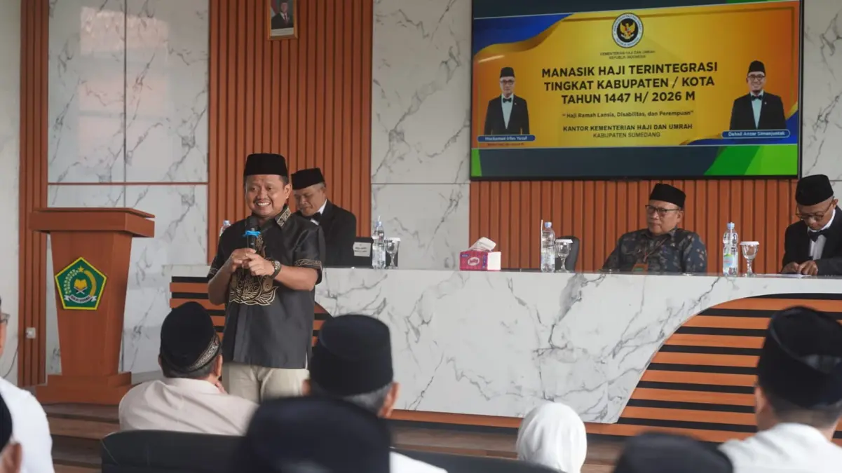 95 Calon Jemaah Haji Sumedang Ikuti Bimbingan Manasik
