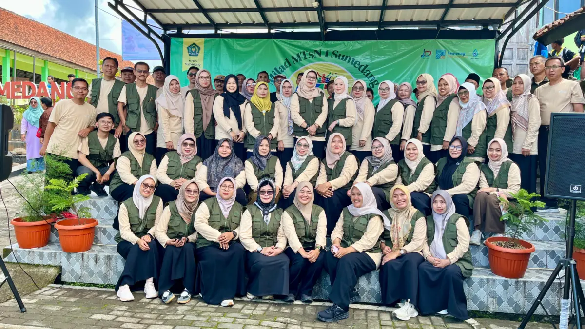 MTsN 1 Sumedang Gelar Milad ke-47, Dimeriahkan Invitasi Bola Voli SD dan MI