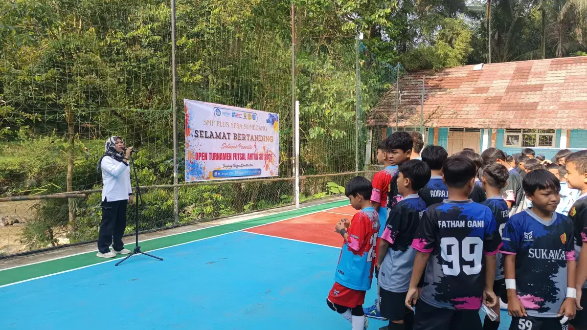 SMP Plus YPSA Sumedang Gelar Turnamen Futsal Antar SD dan MI