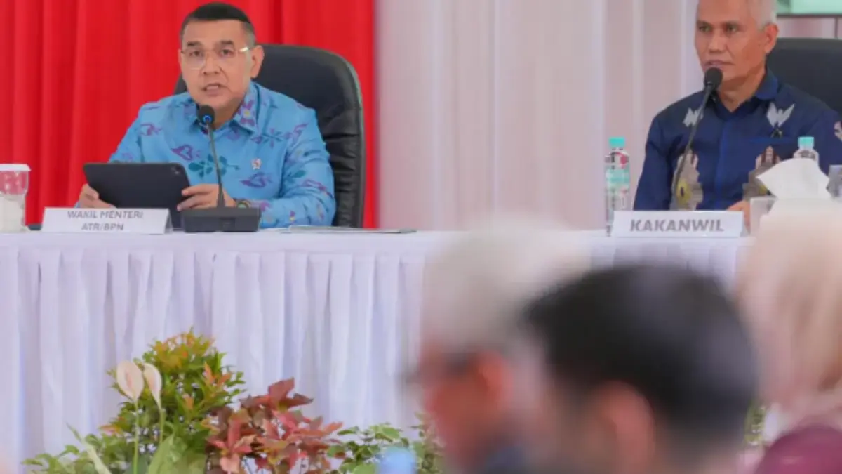 50% Bidang Tanah di Sulteng Sudah Bersertipikat, Wamen Ossy : Ini Menunjukkan Sulteng Terus Bertumbuh 50% Bidang Tanah di Sulteng Sudah Bersertipikat, Wamen Ossy: Ini Menunjukkan Sulteng Terus Bertumbuh