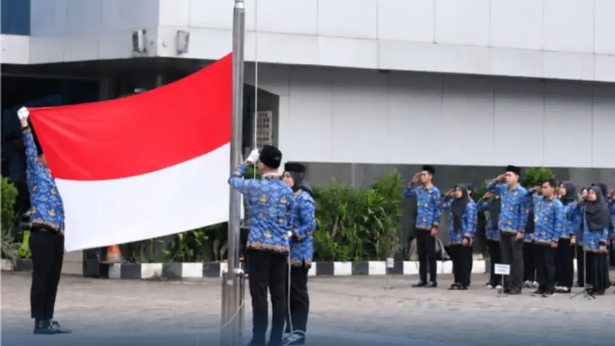 Kementrian ATR/ BPN Peringati Harkitnas ke-118, Gelar Upacara Dengan Semangat Jaga Tunas