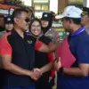 buruh menyampaikan enam tuntutan kepada pemerintah daerah. Sa
