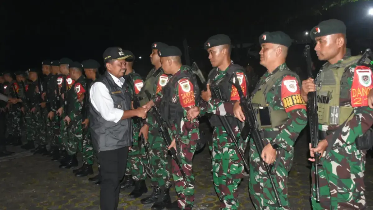 424 Prajurit Yonif 301/PKS Kembali dari Tugas Freeport. 424 Prajurit Yonif 301/PKS Kembali dari Tugas Freeport.