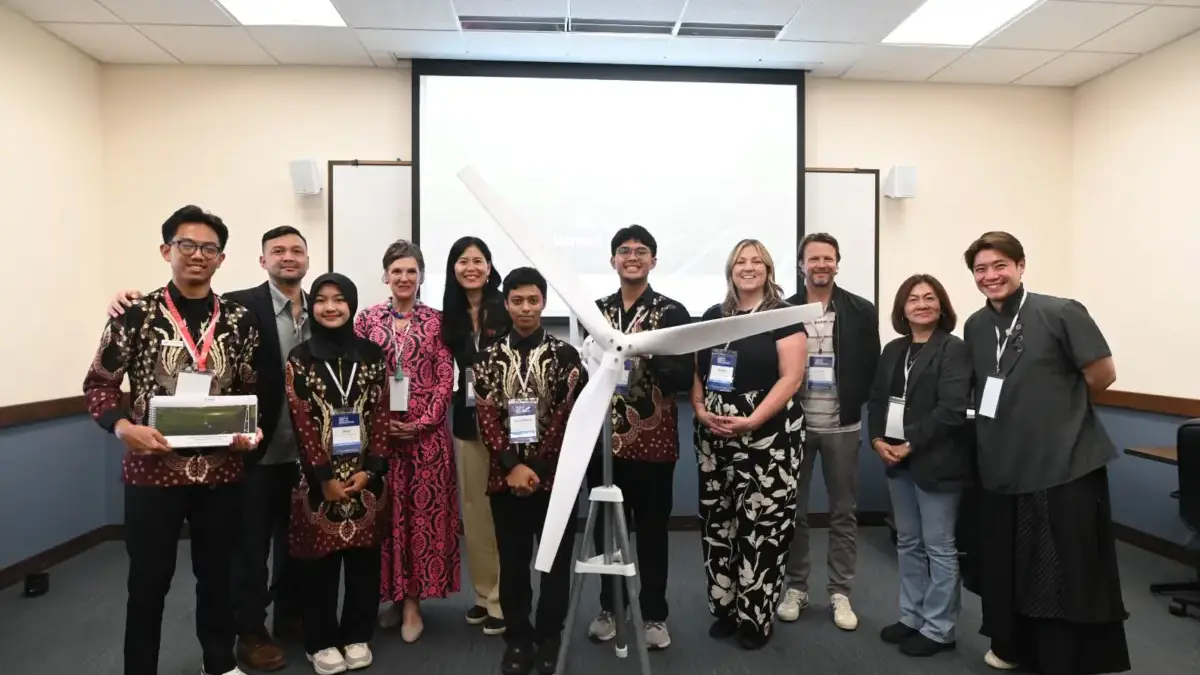 Tim TERANGIN, startup binaan Pertamina berhasil menempati posisi 6 besar saat tampil di aj