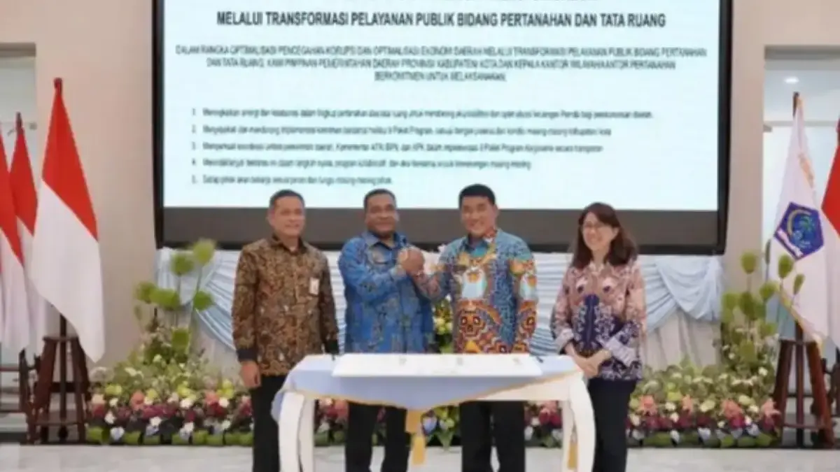Kementerian ATR/BPN Gandeng KPK, Jadikan Sulut "Pabrik" Percontohan Anti-Korupsi Pertanahan Kementerian ATR/BPN Gandeng KPK, Jadikan Sulut \"Pabrik\" Percontohan Anti-Korupsi Pertanahan