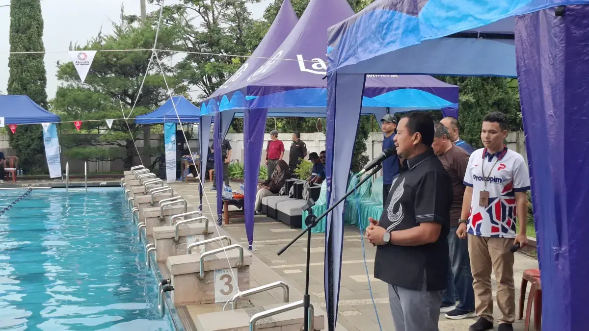 Ratusan Atlet Adu Taktik di Kolam Renang, Berebut Gelar Juara, Dony: Kompetisi Melahirkan Prestasi
