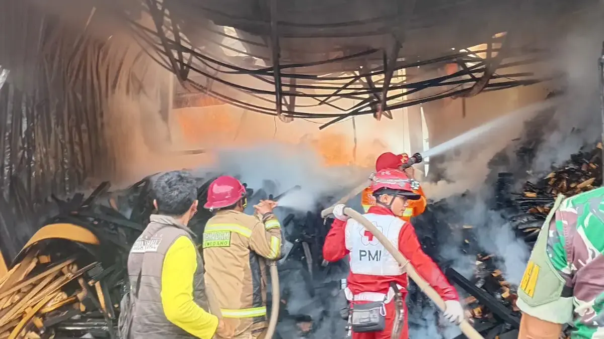 Pabrik Tahu di Pamulihan Sumedang Terbakar, Kerugian Ditaksir Capai Rp800 Juta