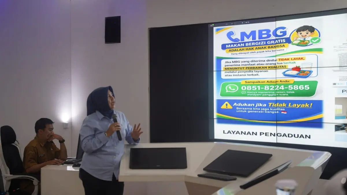 Sekretaris Daerah Kabupaten Sumedang, Tuti Ruswati, menerima kunjungan kerja Pemerintah Daerah Kabupaten Tange
