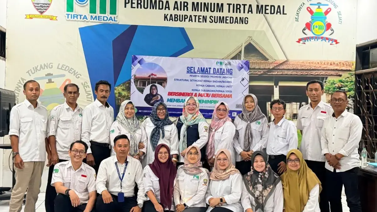 Seleksi Promosi Jabatan Perumda Tirta Medal Tuntas, Direktur Minta Integritas dan Solusi Nyata Seleksi Promosi Jabatan Perumda Tirta Medal Tuntas, Direktur Minta Integritas dan Solusi Nyata