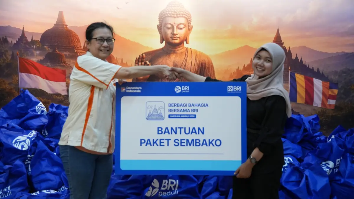 Menebar Kasih dan Kepedulian di Hari Raya Waisak 2026, BRI Salurkan  Bantuan 1.000 Paket Sembako bagi Umat Bud