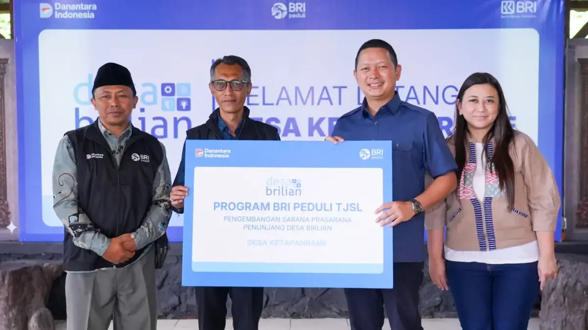 Dorong Pengembangan Wisata dan Edukasi Berbasis Masyarakat, BRI Peduli Salurkan Bantuan untuk Desa Ketapanrame