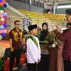 Wakil Bupati Sumedang M. Fajar Aldila di GOR Futsal ITB Jatinangor, Minggu (14/6/2026)
