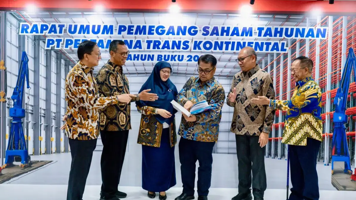 Gelar RUPST Tahun Buku 2025, Pertamina Trans Kontinental Bukukan Kenaikan Laba Bersih 23% PT Pertamina Trans Kontinental (PTK) resmi menggelar Rapat Umum Pemegang Saham Tahunan (RUPST) Tahun Buku 2025