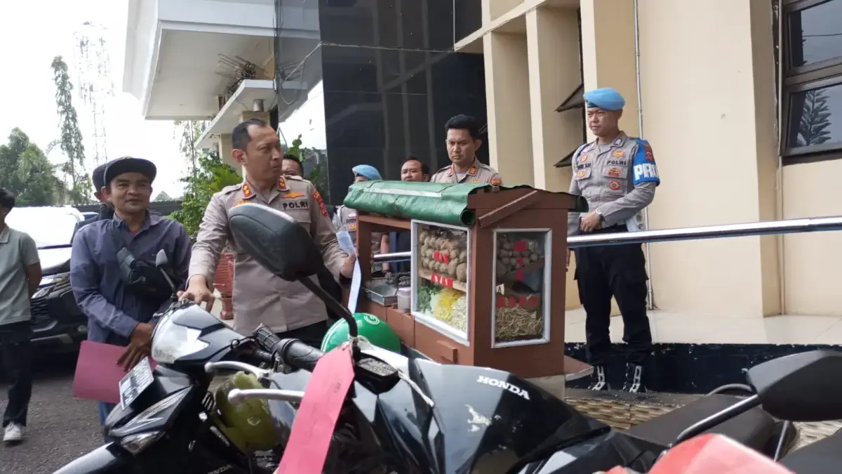 Polisi Ringkus Kompotan Maling Motor
