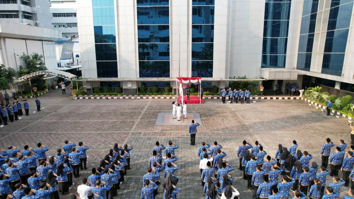 Jadi Simbol Nilai Luhur, Kementerian ATR/BPN Laksanakan Upacara Hari Lahir Pancasila