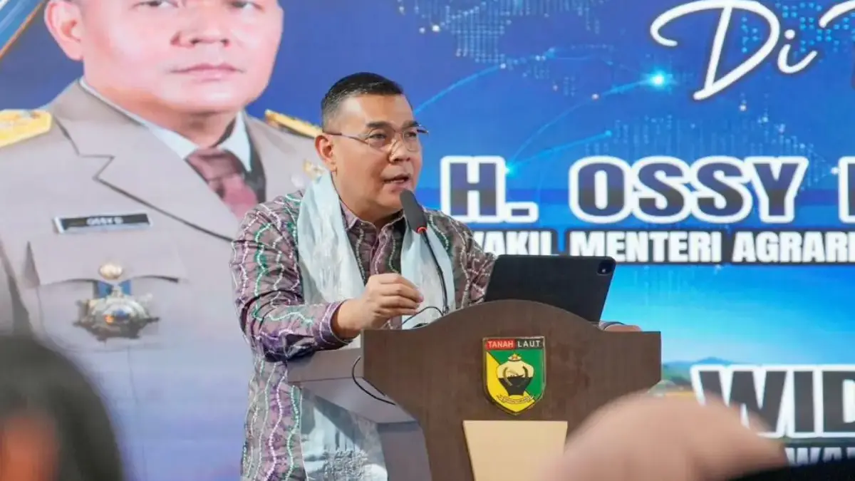 Wamen Ossy Ajak Pemkab Menguatkan GTRA untuk Selesaikan Masalah Pertanahan di Tanah Laut