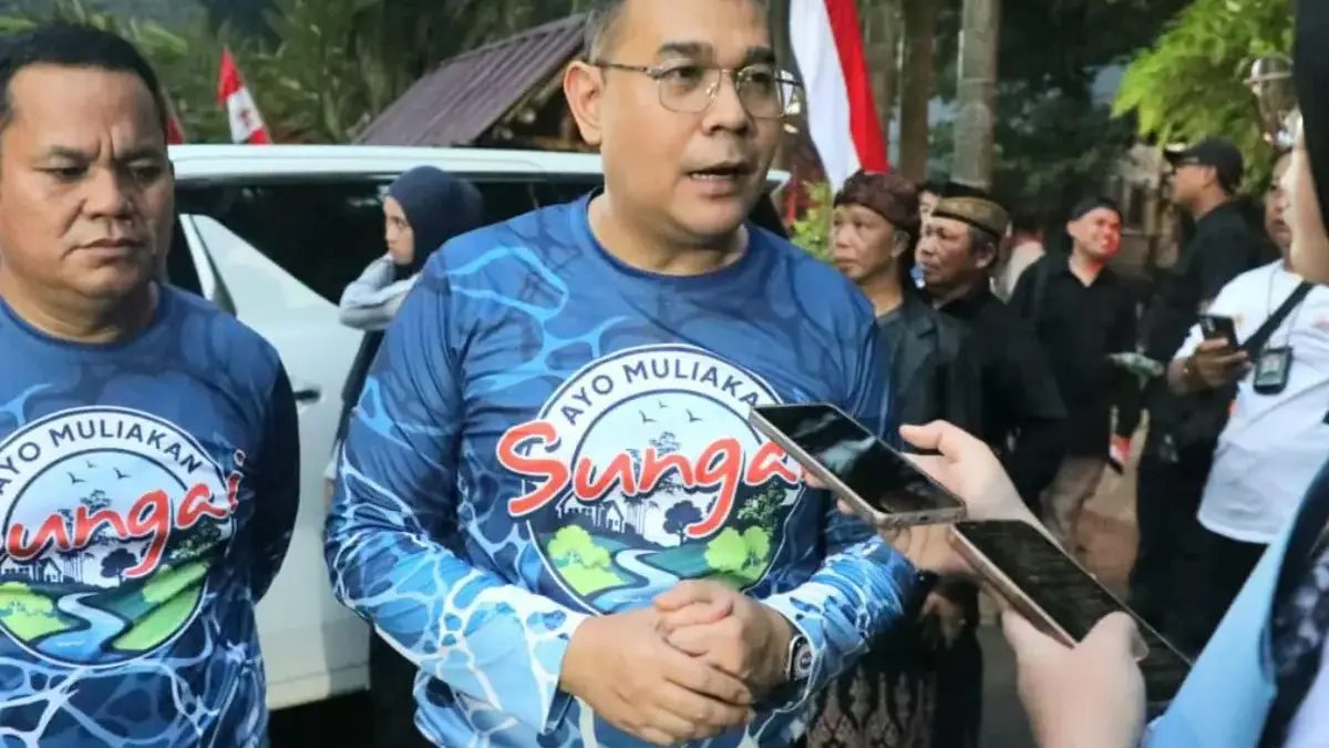 Hadiri Gerakan Nasional “AYO Muliakan Sungai”, Wamen Ossy: Memuliakan Sungai Berarti Memuliakan Negara