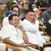 Bupati Sumedang H. Dony Ahmad Munir menghadiri acara Lepas Sambut Kepala Kejaksaan Tinggi Jawa Barat di Bale G