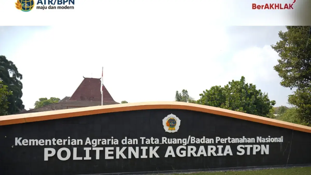 Poltek Agraria STPN Buka Peluang Sekolah Kedinasan, Jaring Generasi Muda Poltek Agraria STPN Buka Peluang Sekolah Kedinasan, Jaring Generasi Muda