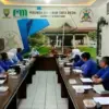 Perumda Air Minum Tirta Medal Sumedang menerima kunjungan kerja Wakil Bupati Sumedang di Aula Kantor Pusat, S