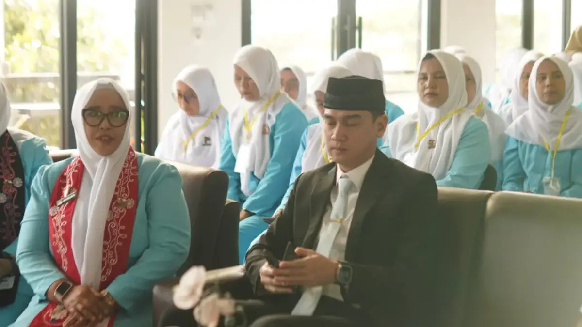 Pendidik PAUD Perkuat Pengawasan Tumbuh Kembang Anak Hadapi Tantangan Era Digital Wabup Fajar saat Rapat Kerja Pengurus Daerah Himpunan Pendidik dan Tenaga Kependidikan Anak Usia Dini (HIMPAUD