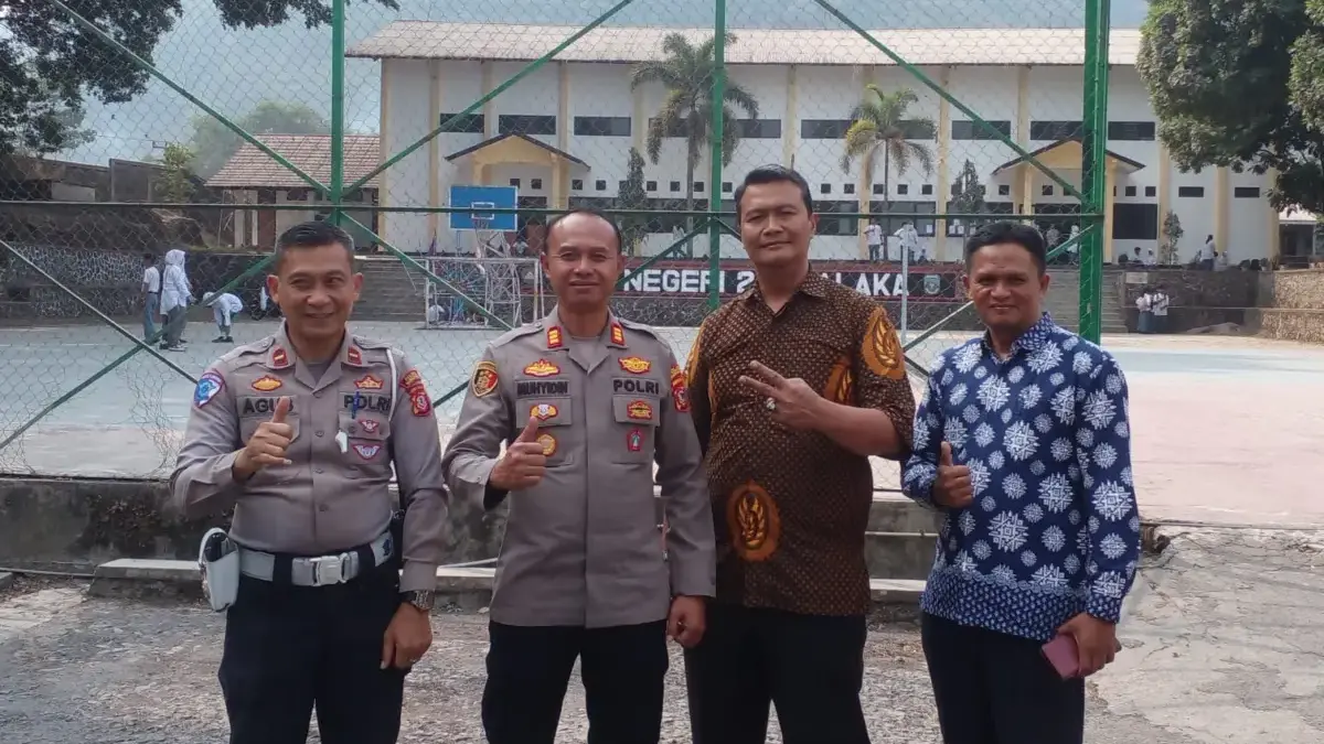 Cimalaka Edukasi Siswa Taati Aturan Berkendara