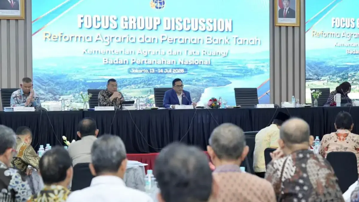 Kementerian ATR/BPN Bersama Komisi II DPR RI Bahas Penguatan Reforma Agraria dan Optimalisasi Peran Bank Tanah Kementerian ATR/BPN Bersama Komisi II DPR RI Bahas Penguatan