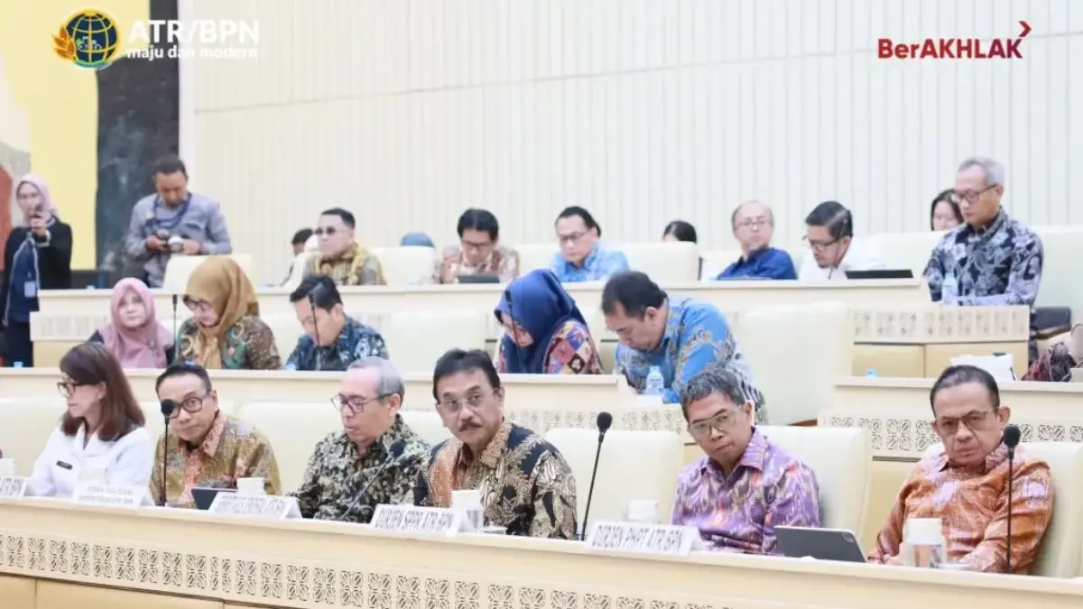 RDP dengan Komisi II DPR RI, Sekjen ATR/BPN Laporkan Capaian Pelaksanaan Tujuh Layanan Prioritas RDP dengan Komisi II DPR RI, Sekjen ATR/BPN Laporkan Capaian Pelaksanaan Tujuh Layanan Prioritas