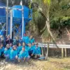 Pegawai Perumda Tirta Medal Bangun Filter Air Secara Manual, Hasilnya Bikin Pasokan Air Sumedang Makin Andal