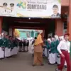Penyambutan siswa baru yang juga mengawali MPLS di SMPN 1 Tanjungsari tersebut  meraih harapan positif para or