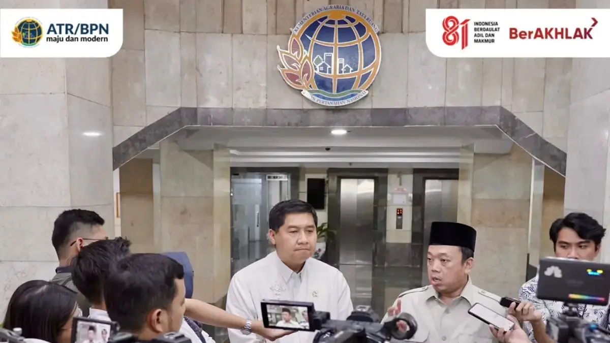 Mentri ATR/ BPN dan Mentri PKP Sepakati Program Sertipikasi Gratis bagi Masyarakat Penghasilan Rendah