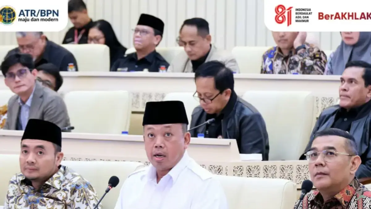 Menteri Nusron Laporkan Realisasi Anggaran Kementerian ATR/BPN Tahun 2025 kepada Komisi II DPR RI Menteri Nusron Laporkan Realisasi Anggaran Kementerian ATR/BPN Tahun 2025 kepada Komisi II DPR RI