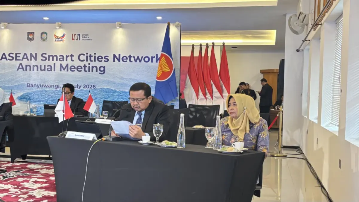 Bupati Sumedang H. Dony Ahmad Munir menjadi narasumber pada agenda internasional ASEAN Smart Cities Network (A